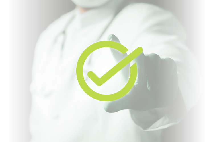 Symbole de validation - Solutions certifiées